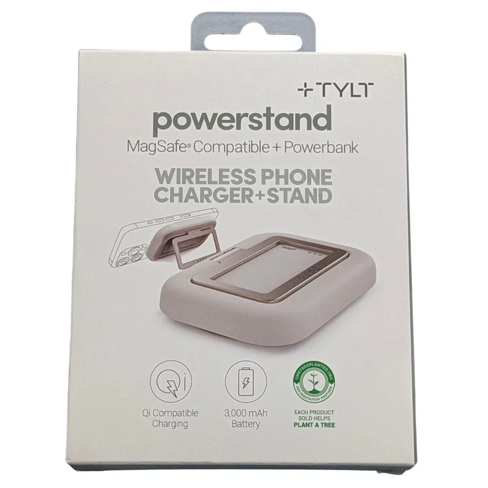 N7.N Tylt PowerStand Magsafe Wireless Charger + Stand | 3000mAh | for iPhones
